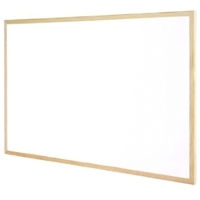 Economy Whiteboard Pine Frame, 400 x 300mm