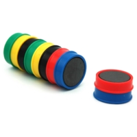 Magnets 25mm, Pack 10 Black