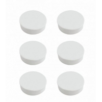 Super Strong Magnets Microbial 25mm White, Pack 10