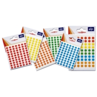 13mm Circle Labels Assorted, Pack 140