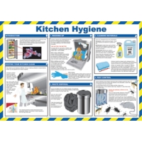 Kitchen Hygiene Poster 590x420mm PVC Poster