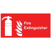 Fire Extinguisher 100x200mm, PVC