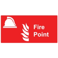 Fire Point 200x100mm,  Self Adhesive
