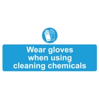 Wear Gloves Cleaning Chemicals 110 x 220mm PVC Wear Gloves Cleaning Chemicals 110 x 220mm PVC