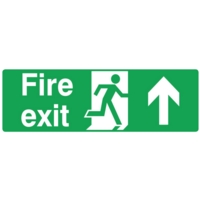 Fire Exit  UP 150x450mm, PVC