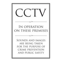CCTV A4  Aluminium Look