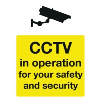 CCTV in Operation A4  Window Sticker