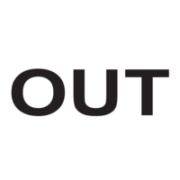 Out A4  Window Sticker