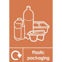 Plastic Packaging Waste A5 Self Adhesive