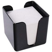 Memo/Jot Box & 750 sheets Paper,  Black