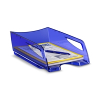 Happy MAXI Letter Tray Electric Blue