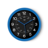 Happy Clock Electric Blue