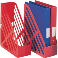 PVC Magazine Rack, Red