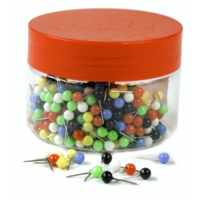 Map Pins, Assorted Tub 300