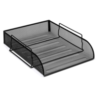 Mesh Letter Tray Black