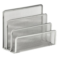 Mesh Letter Sorter, Silver