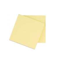Sticky Note Pads, Yellow 75 x 75mm,  Pack 12