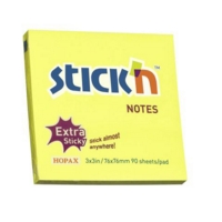 SUPER Sticky Note Pads, Yellow 75 x 75mm, Pack 12 SUPER Sticky Note Pads, Yellow 75 x 75mm, Pack 12