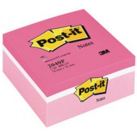 Post-It Note Cube 76 x 76mm, Pastel Pink