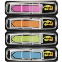 Post-It Portable Index Arrows 20 tabs x 5 colours