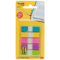 Post-It Portable Index Tabs 20 tabs x 5 colours