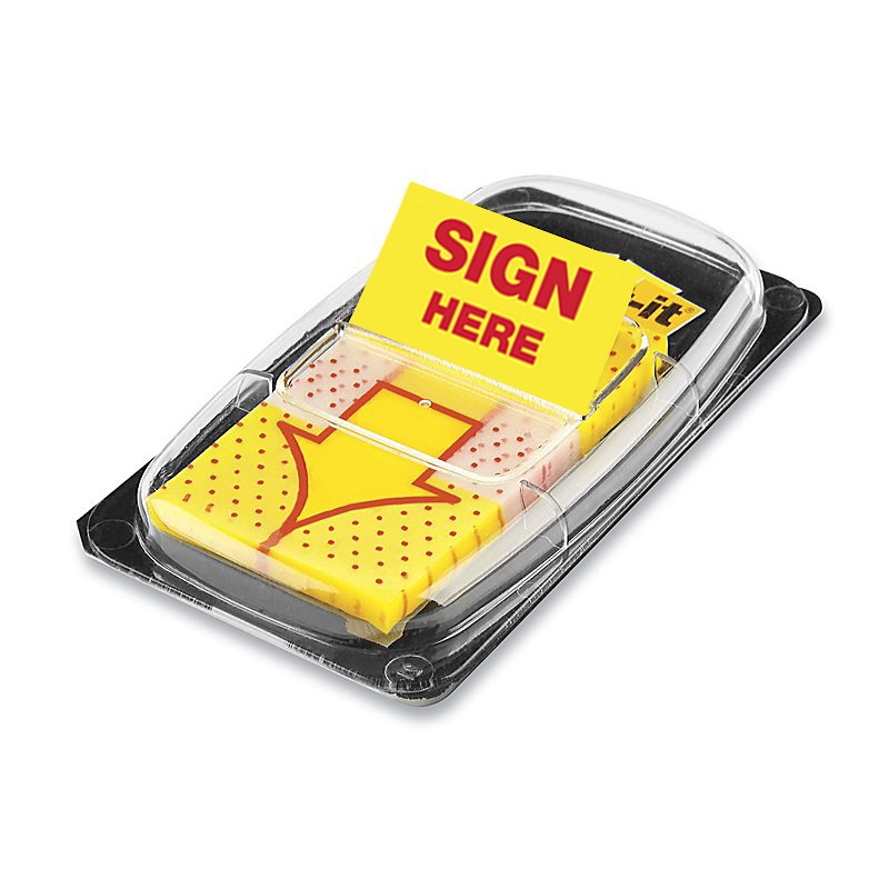 Post it cheap sign here