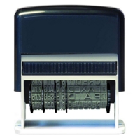 Dial a Phrase Date Stamp 12 words, Self Inking
