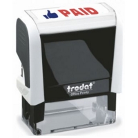 Word Stamps, Self Inking PAID