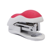 Soft Touch Stapler, 12 Sheet Pink