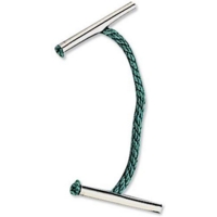 51mm Treasury Tag, Green Metal Ends, Pack 100 51mm Treasury Tag, Green Metal Ends, Pack 100