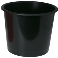 Waste Bin 15 Litre, Black