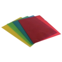 Open Top and Side Folder, Yellow, Pack 100 Open Top and Side Folder, Yellow, Pack 100