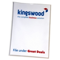 A4 Card Holder, PVC Pack 100 A4 Card Holder, PVC Pack 100