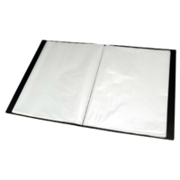A4 Display Book, Soft Cover, 10 Pocket, Black A4 Display Book, Soft Cover, 10 Pocket, Black