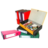 Box File, Black, SINGLE