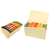 Expanding File,  A-Z Mylar Coloured Tabs