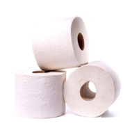 White Toilet Roll 2-ply, Pack