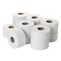 Mini Jumbo Toilet Roll, 60mm Core, Pack 12