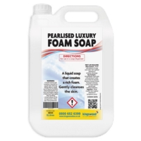 Pearlised Luxury Foam Soap Pink, Kingswood 5 Ltr Range Pearlised Luxury Foam Soap Pink, Kingswood 5 Ltr Range