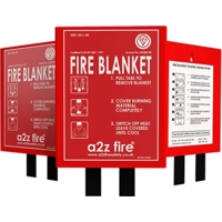Fire Blanket, Hard Case 1 x 1 meter