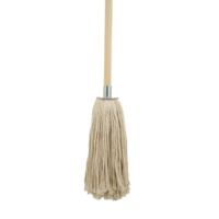 Traditional Cotton Mop and Wooden Handle