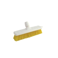 Stiff Bristle Hygiene Broom Head 12" Yellow