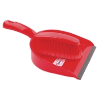 Dustpan and Brush Set Red