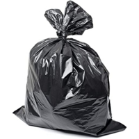 200 Black Bin Bags, Heavy Duty, 22mu 200 Black Bin Bags, Heavy Duty, 22mu
