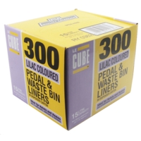 Le Cube Pedal Bin Bags Dispenser Box 300