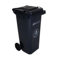 Wheelie Bin 120 Litre Black