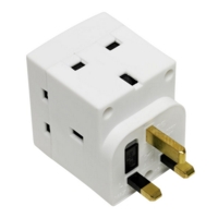 Plug Adaptor, 3 way