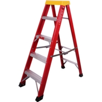 4 Tread Step Ladder Fibre glass and Aluminium