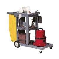 Janitorial Mobile Trolley Grey *** 1 ONLY IN STOCK ***
