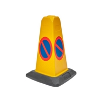 Yellow No Waiting Cone